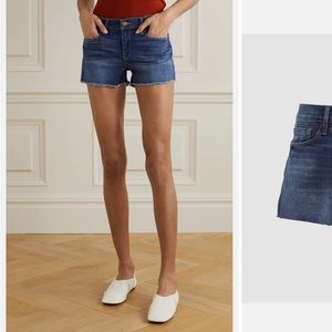 Frame denim shorts Le cutoff